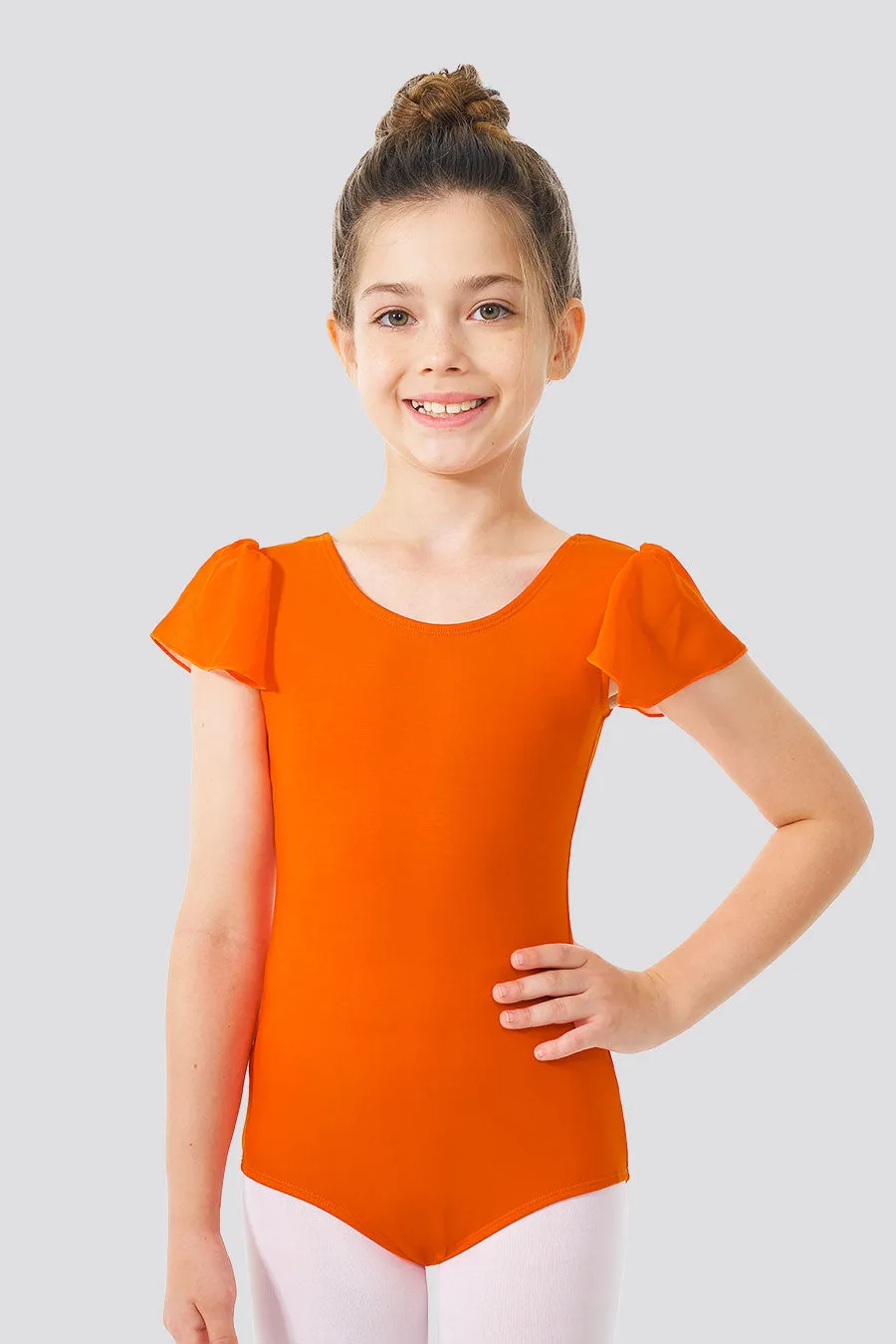 Toddler/Girl's Ruffle Sleeve Dance Leotard