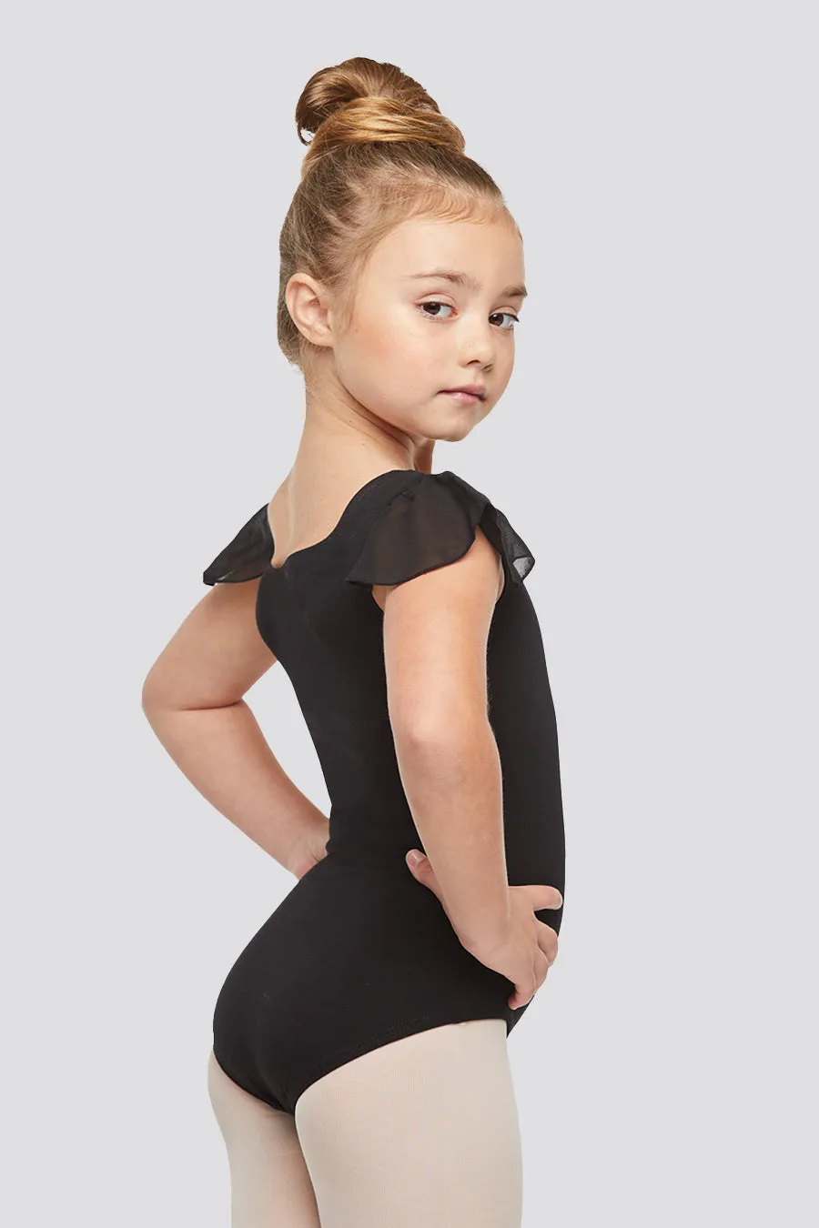Toddler/Girl's Ruffle Sleeve Dance Leotard