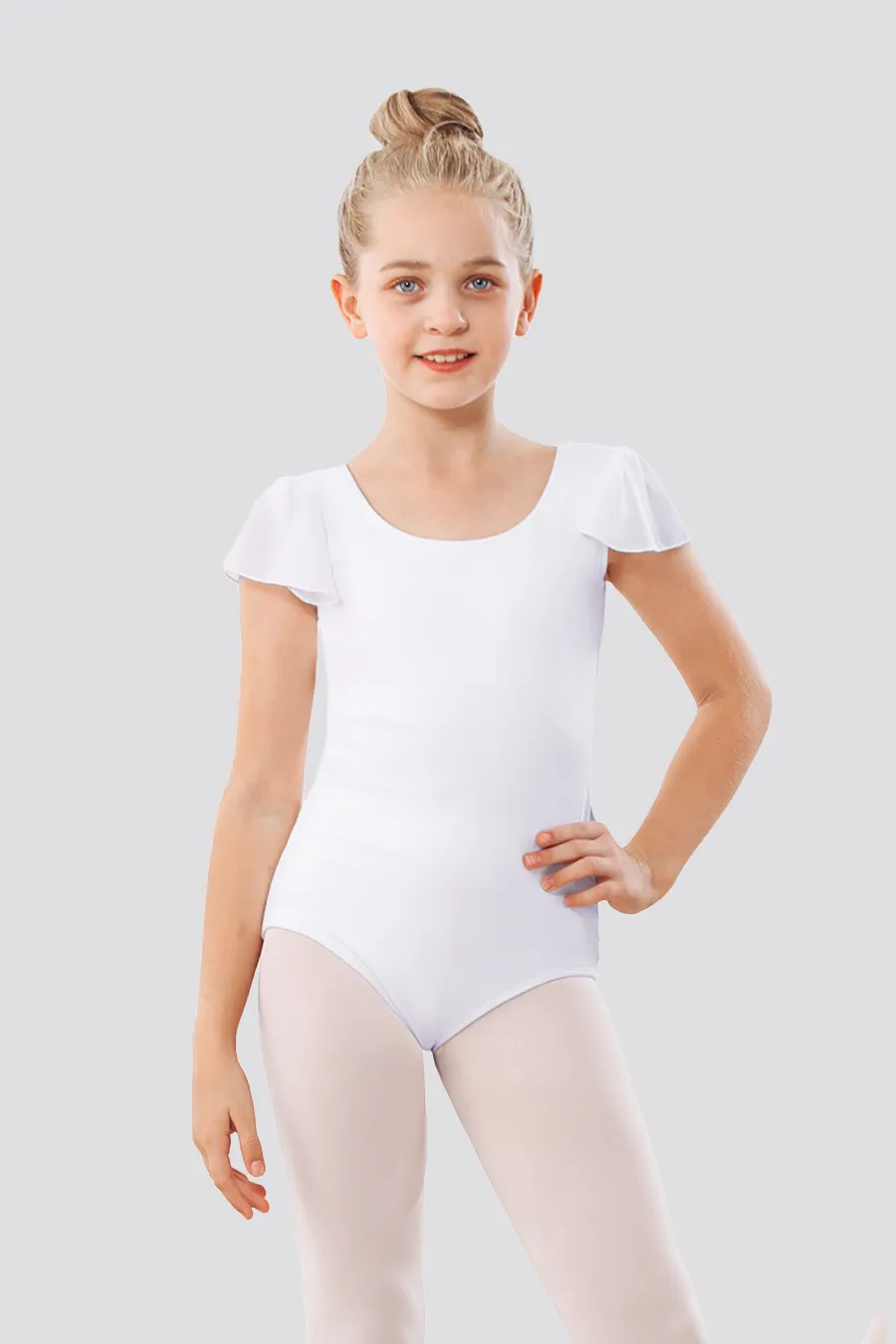 Toddler/Girl's Ruffle Sleeve Dance Leotard