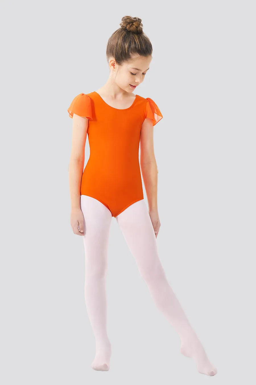 Toddler/Girl's Ruffle Sleeve Dance Leotard