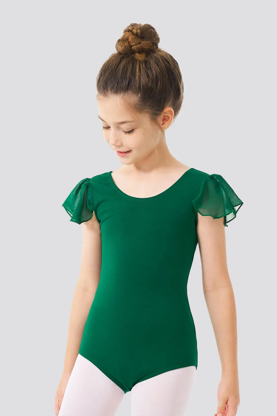 Toddler/Girl's Ruffle Sleeve Dance Leotard
