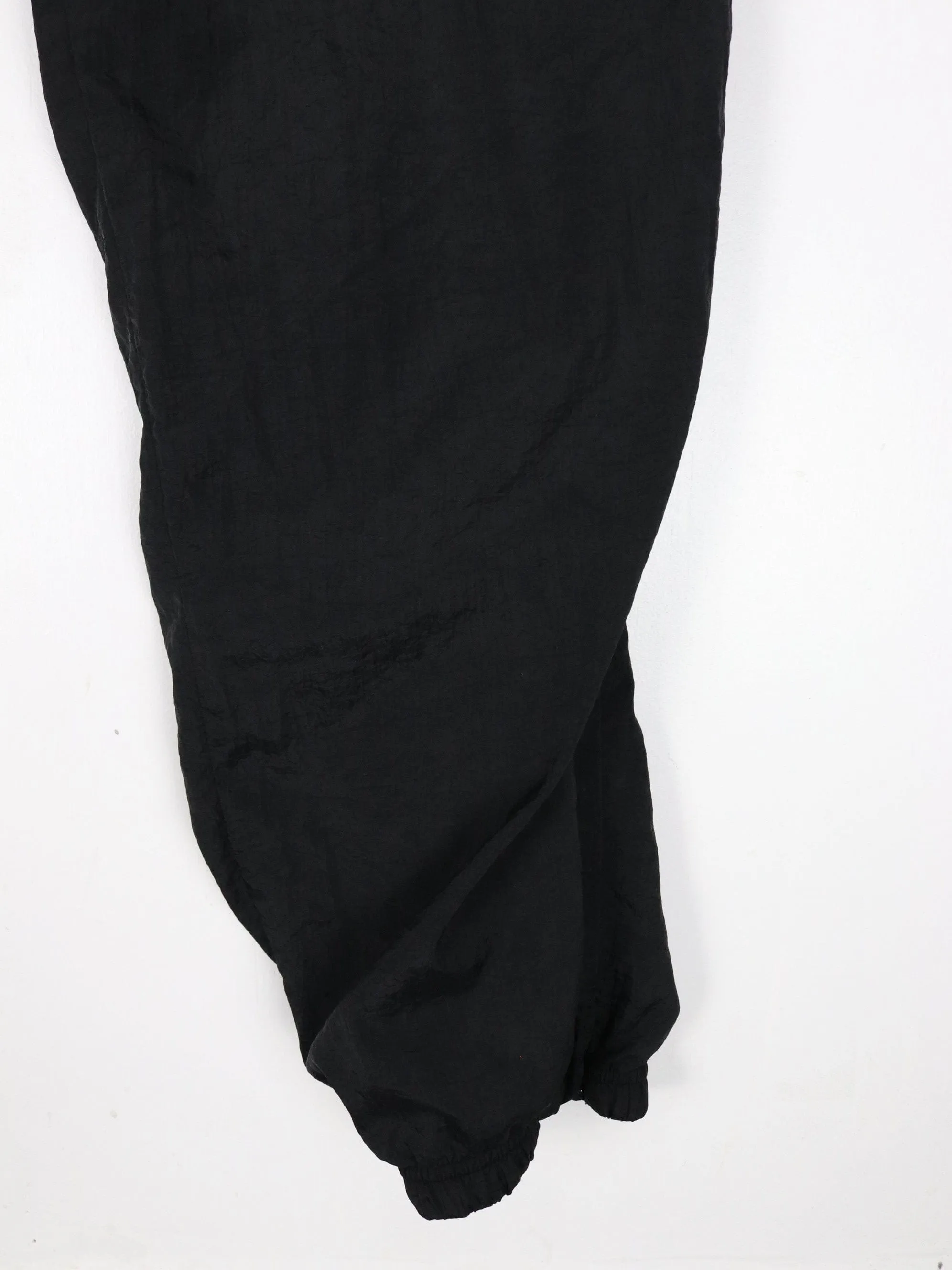 Vintage Reebok Pants Mens Large Black Track Athletic Lined