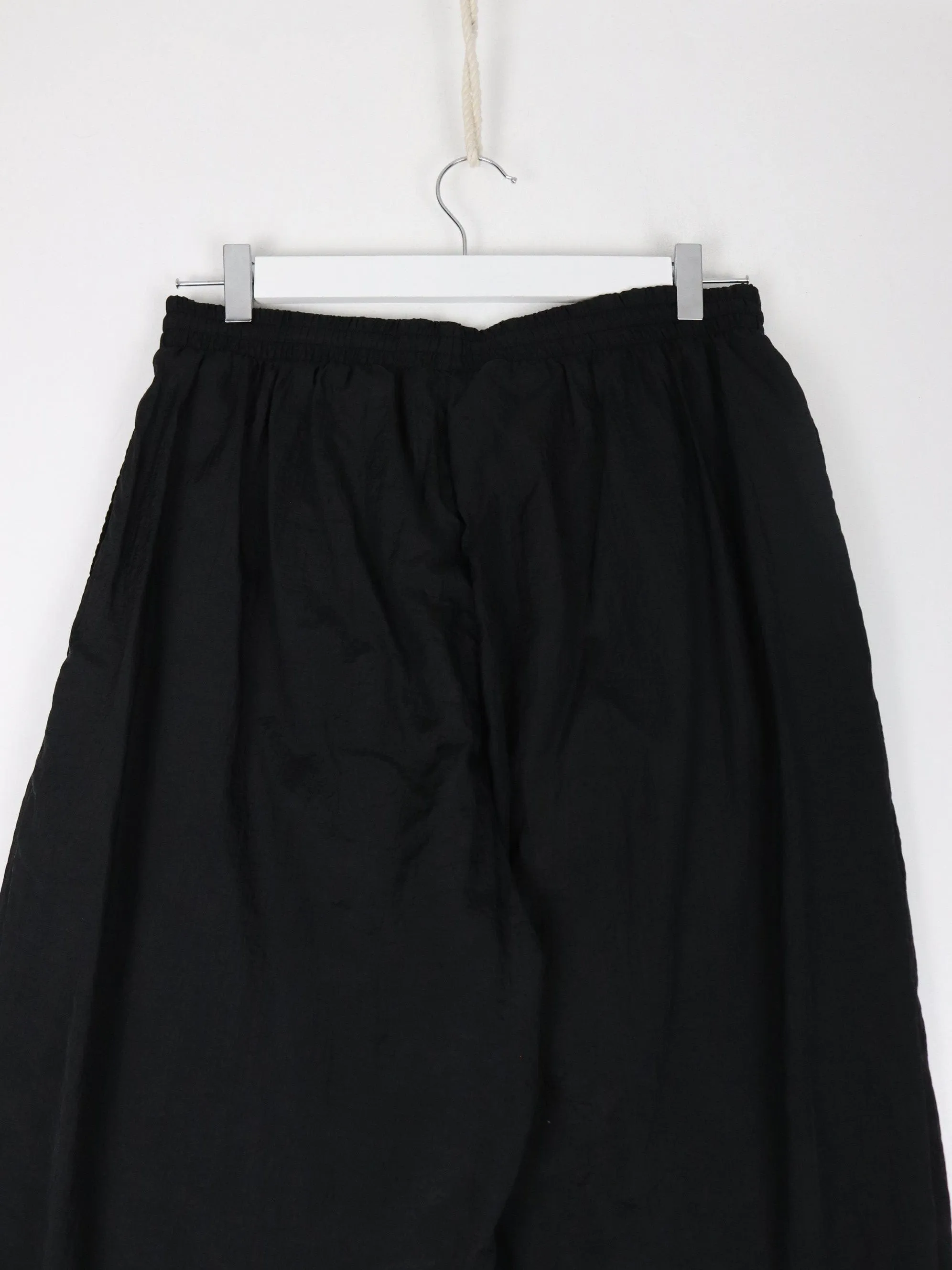 Vintage Reebok Pants Mens Large Black Track Athletic Lined
