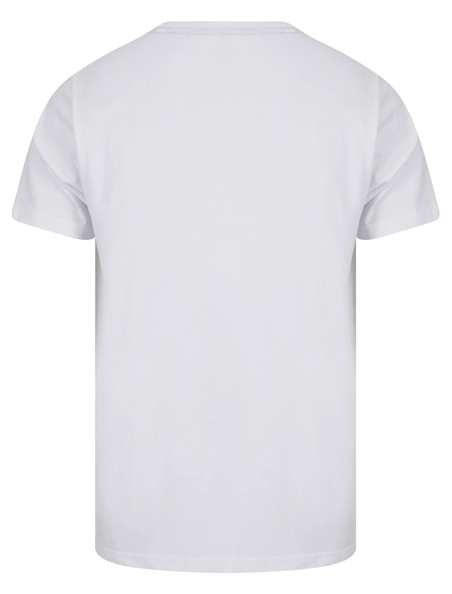 West Coast Vibes Motif Cotton Jersey T-Shirt in Bright White - South Shore